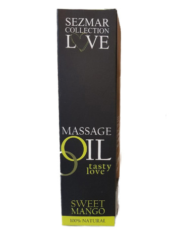 Huile de massage comestible mangue 100ml - SEZ064A